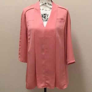 Prive coral tunic top
